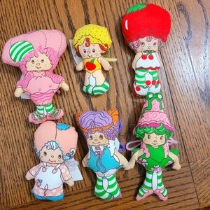 Strawberry Shortcake friends Plush Doll Set of 6
